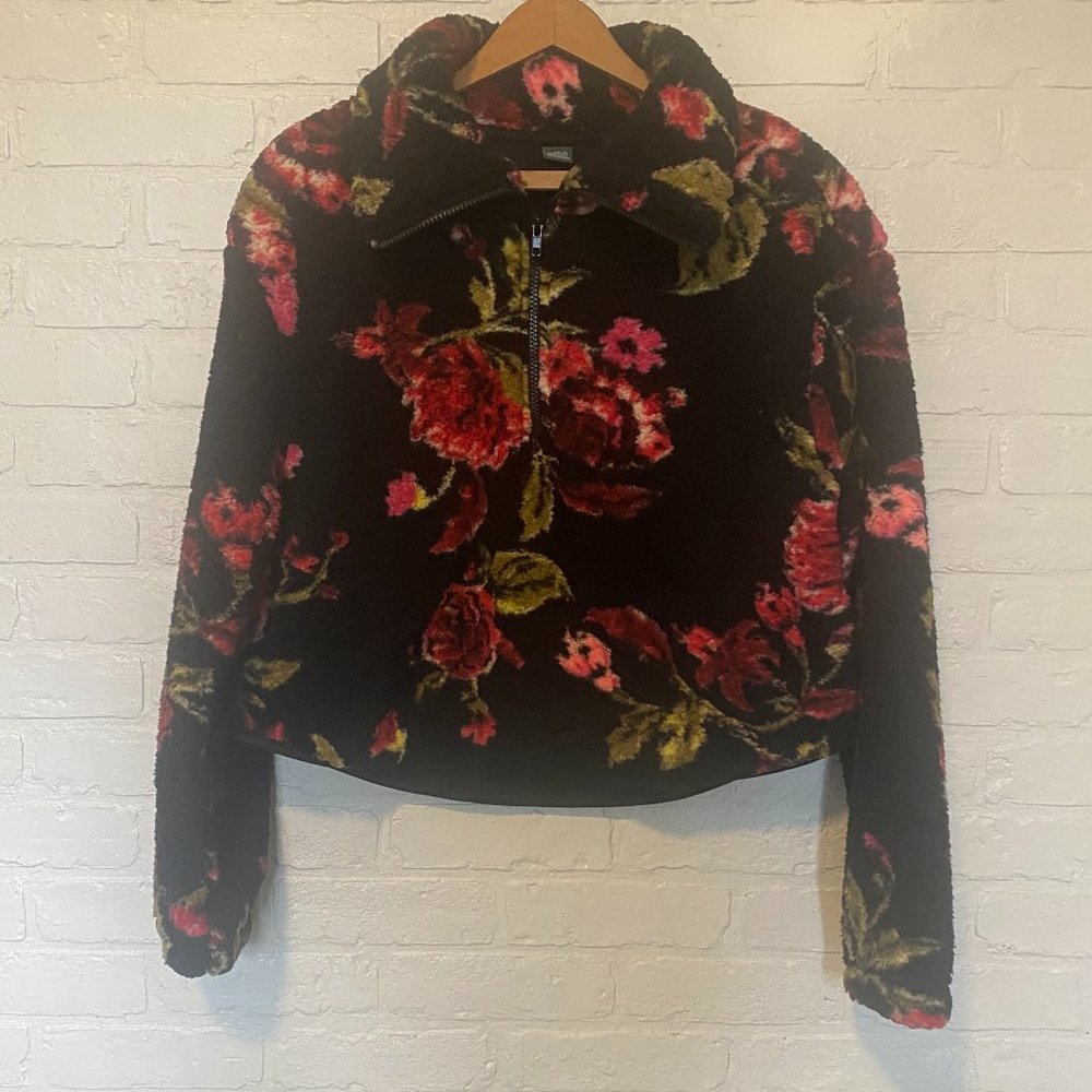 Wild Fable Floral Fleece Sherpa Various Sizes